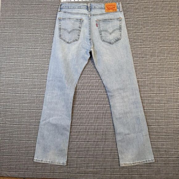 Levi’s 527 Slim Bootcut Jeans 32x30 Light Blue Wash Men’s Denim Jeans Pants - Picture 1 of 7